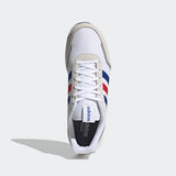 Adidas Mens Retrorun Running Shoes - Cloud White / Royal Blue / Vivid Red