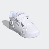 Adidas Infants Unisex Roguera Shoes - Cloud White / Silver Metallic