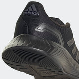 Adidas Kids Unisex Run Falcon 2.0 Running Shoes - Black/Grey