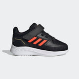 Adidas Infants Runfalcon 2.0 Running Shoe - Core Black/Solar Red/Cloud White