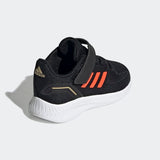 Adidas Infants Runfalcon 2.0 Running Shoe - Core Black/Solar Red/Cloud White