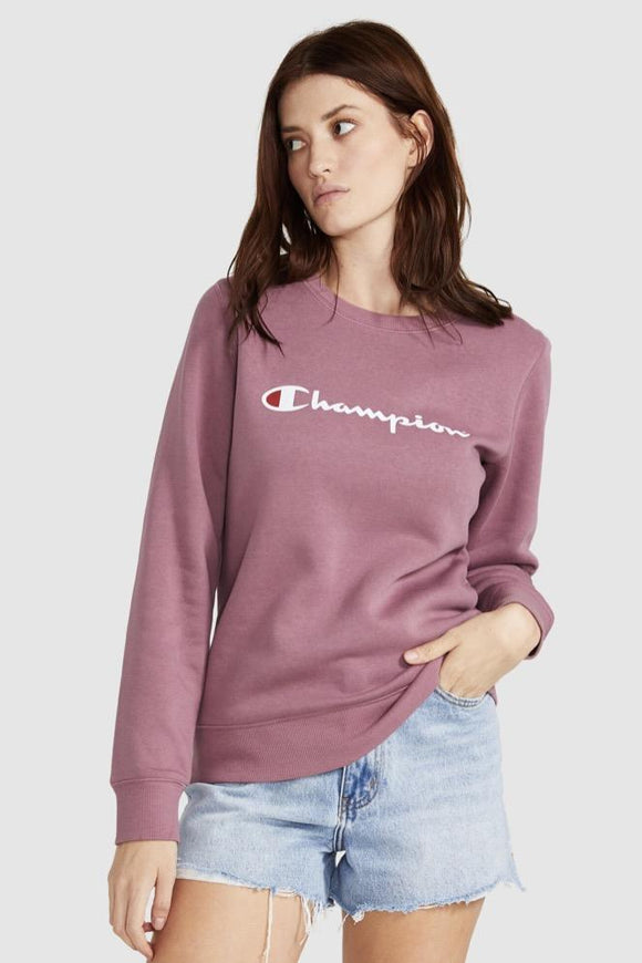 Champion Womens Script Crew - Genesis