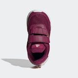 Adidas Infants Tensaur  Running Shoe - Power Berry/Copper Metallic/Pink Tint