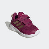 Adidas Infants Tensaur  Running Shoe - Power Berry/Copper Metallic/Pink Tint
