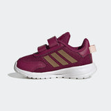 Adidas Infants Tensaur  Running Shoe - Power Berry/Copper Metallic/Pink Tint