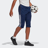 Adidas Mens Tiro Training 3/4 Pants  - Navy