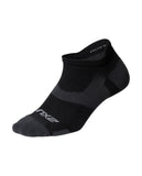 2Xu Vectr Light Cushion No Show Compression Sock - Black/Titanium