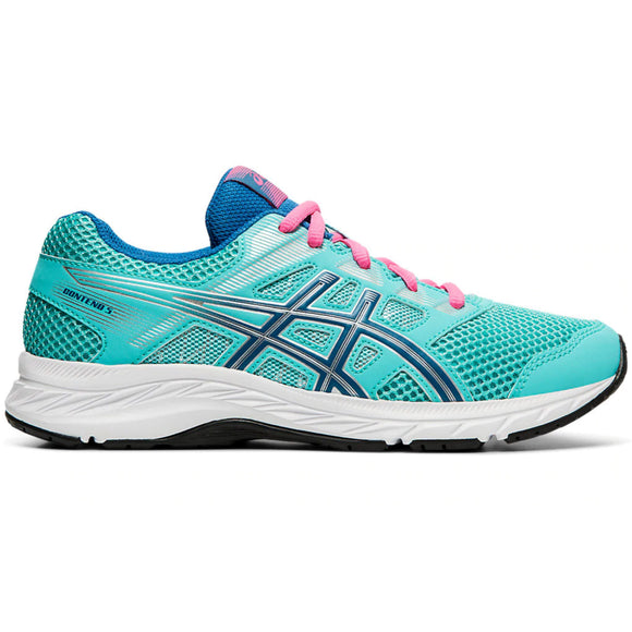 Asics Gel-Contend 5  Big Kids (Gs) Running Shoe  - Ice Mint/Deep Sapphire