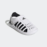 Adidas Kids Unisex Water Sandals - White/Black