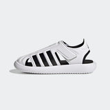 Adidas Kids Unisex Water Sandals - White/Black