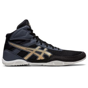 Asics Mens Matflex 6 Wrestling Shoes - Black/ Champagne