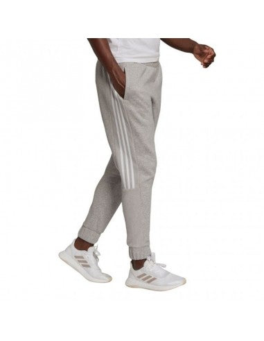 Adidas Womens Colourblock Pants  - Grey/White