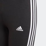 Adidas Girls Essentials 3-Stripes Leggings - Black/White