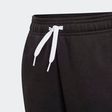Adidas Boys Essentials 3-Stripe Pants - Black/White