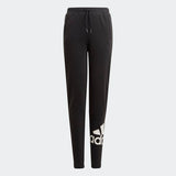 Adidas Girls Essentials French Terry Pants - Black/White