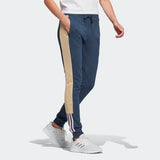 Adidas Womens Essentials Logo Colorblock Pants - Crew Navy/Clear Pink