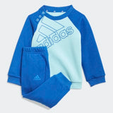 Adidas Infants Big Logo Jogger Set  - Hazy Sky/Royal Blue
