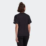 Adidas Womens Giant Logo Tee - Black/White