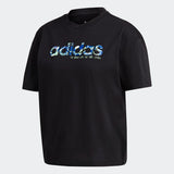 Adidas  Womens Graphic Tee - Black/White