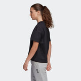 Adidas  Womens Graphic Tee - Black/White