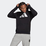 Adidas Mens  Sportswear Badge Of Sport Hoodie - Black