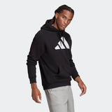 Adidas Mens  Sportswear Badge Of Sport Hoodie - Black