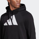 Adidas Mens  Sportswear Badge Of Sport Hoodie - Black