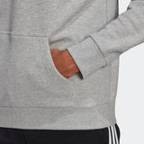 Adidas Mens  Sportswear Badge Of Sport Hoodie - Medium Grey Heather