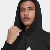 Adidas Mens Future Icons Logo Graphic Hoodie - Black