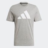 Adidas Mens Fi  Bos  A T-Shirt  - Medium Grey Heather/White