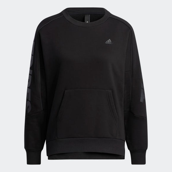 Adidas Women Si Word Sweatshirt  - Black