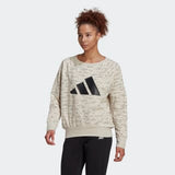 Adidas Womens Winners Crew Sweatshirt - Aluminium/Black