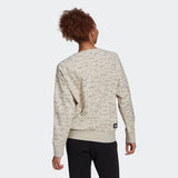 Adidas Womens Winners Crew Sweatshirt - Aluminium/Black