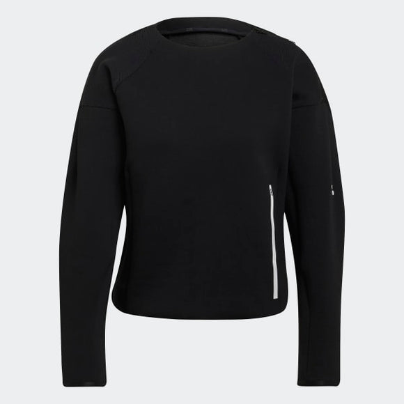 Adidas Women Z.N.E Sportswear Sweatshirt  - Black
