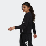 Adidas Women Z.N.E Sportswear Sweatshirt  - Black