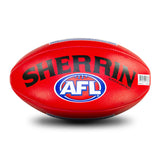 Sherrin AFL Replica  Footy Game Ball - Red