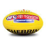 Sherrin AFL Replica PVC Footy Ball -Yellow