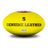 Sherrin AFL Replica Training Footy Ball - Yellow