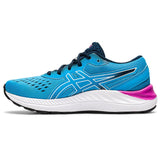 Asics Gel-Excite 8 Gs Digital Kids Runner - Aqua/White