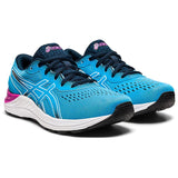 Asics Gel-Excite 8 Gs Digital Kids Runner - Aqua/White