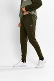 Champion Mens Lightweight Terry Colour Block Pant - Forrest Floor