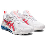 Asics Womens Gel-Quantum 180 Running Shoe - `White/Blazing Coral