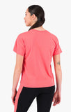 Champion Womens Eu Roch Neo Tee - Pink Coral