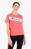 Champion Womens Eu Roch Neo Tee - Pink Coral