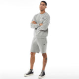 Converse Mens Star Chevron Crew Sweatshirt - Grey Marle