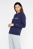 Champion Women'S Script Hoodie  - Navy