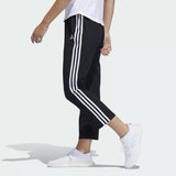 Adidas Womens 3-Stripes 7/8 Pants - Black/White