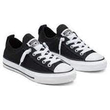 Converse Unisex Ct All Star Knit Slip  Kids Shoe - Black / White / Black