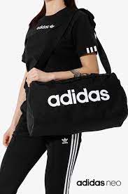 Adidas Linear Core (S) Duffel Bag - Black/White