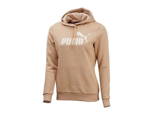 Puma Womens Ess Logo Hoodie  - Brush